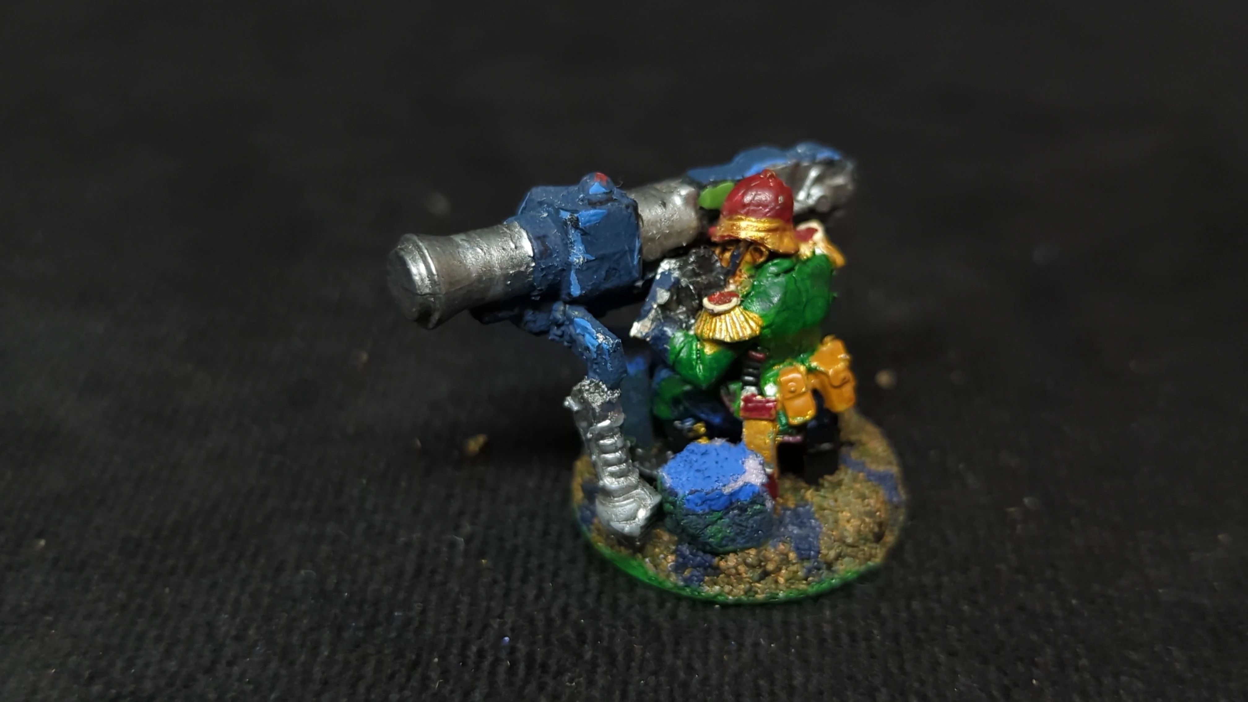 Warhammer 40k Astra Militarum Praetorian Missile Launcher Team x1 OOP Painted