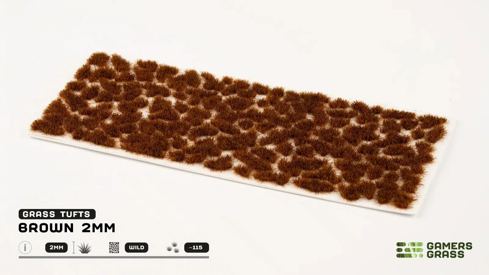 Gamer's Grass Tufts - Brown 2mm
