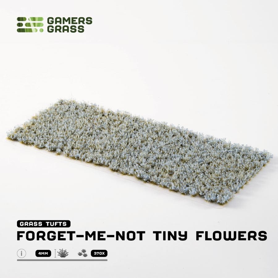 Gamer's Grass Tufts - Forget-me-not Tiny Flowers
