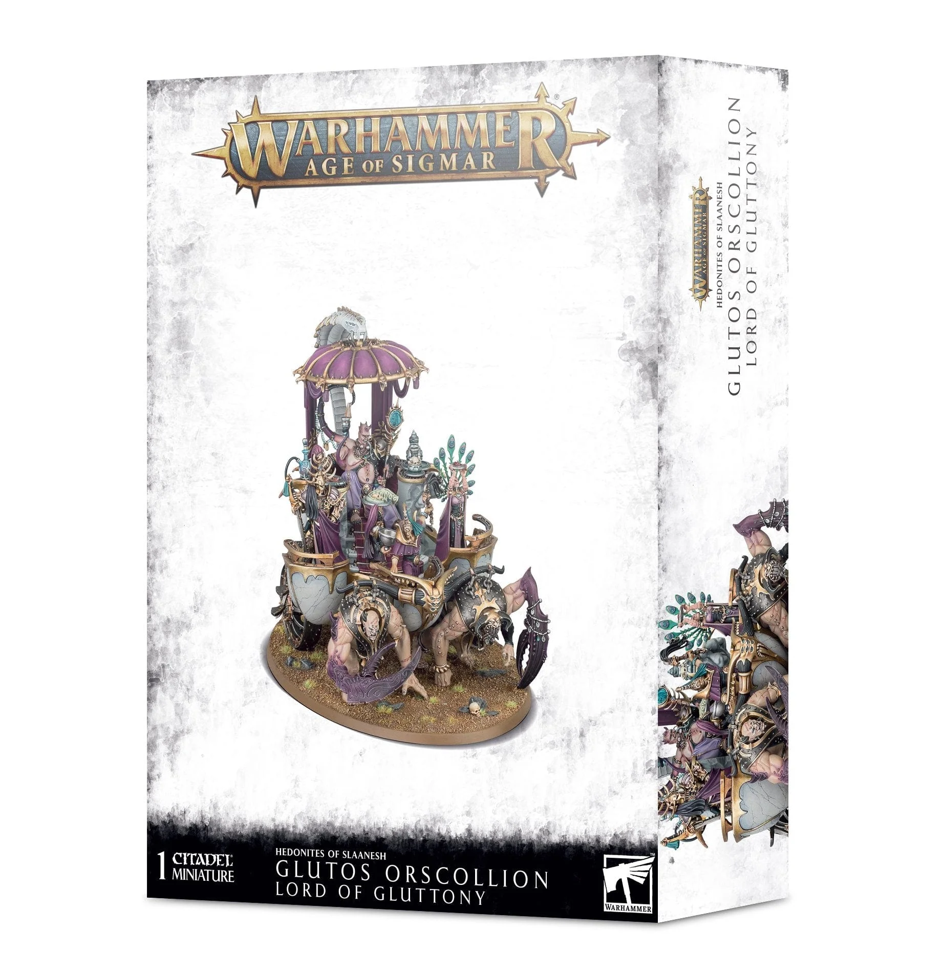 Hedonites of Slaanesh Glutos Orscollion Lord of Gluttony