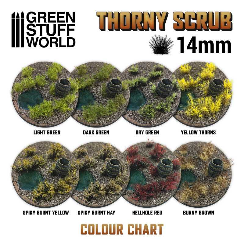 GSW Thorny Spiky Scrub - Burnt Hay - Image 3