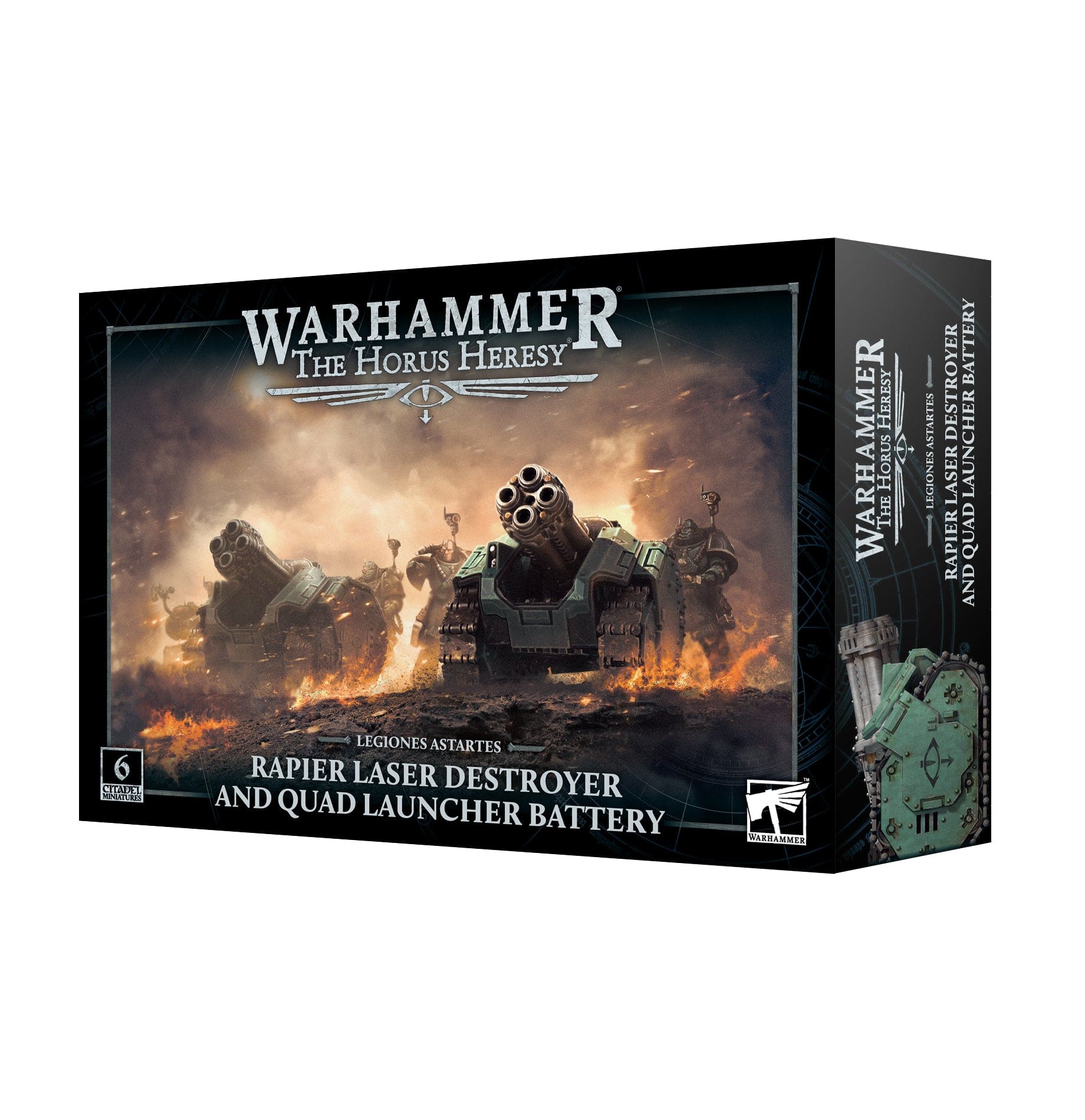 Horus Heresy Legiones Astartes Rapier Laser Destroyer and Quad Launcher Battery