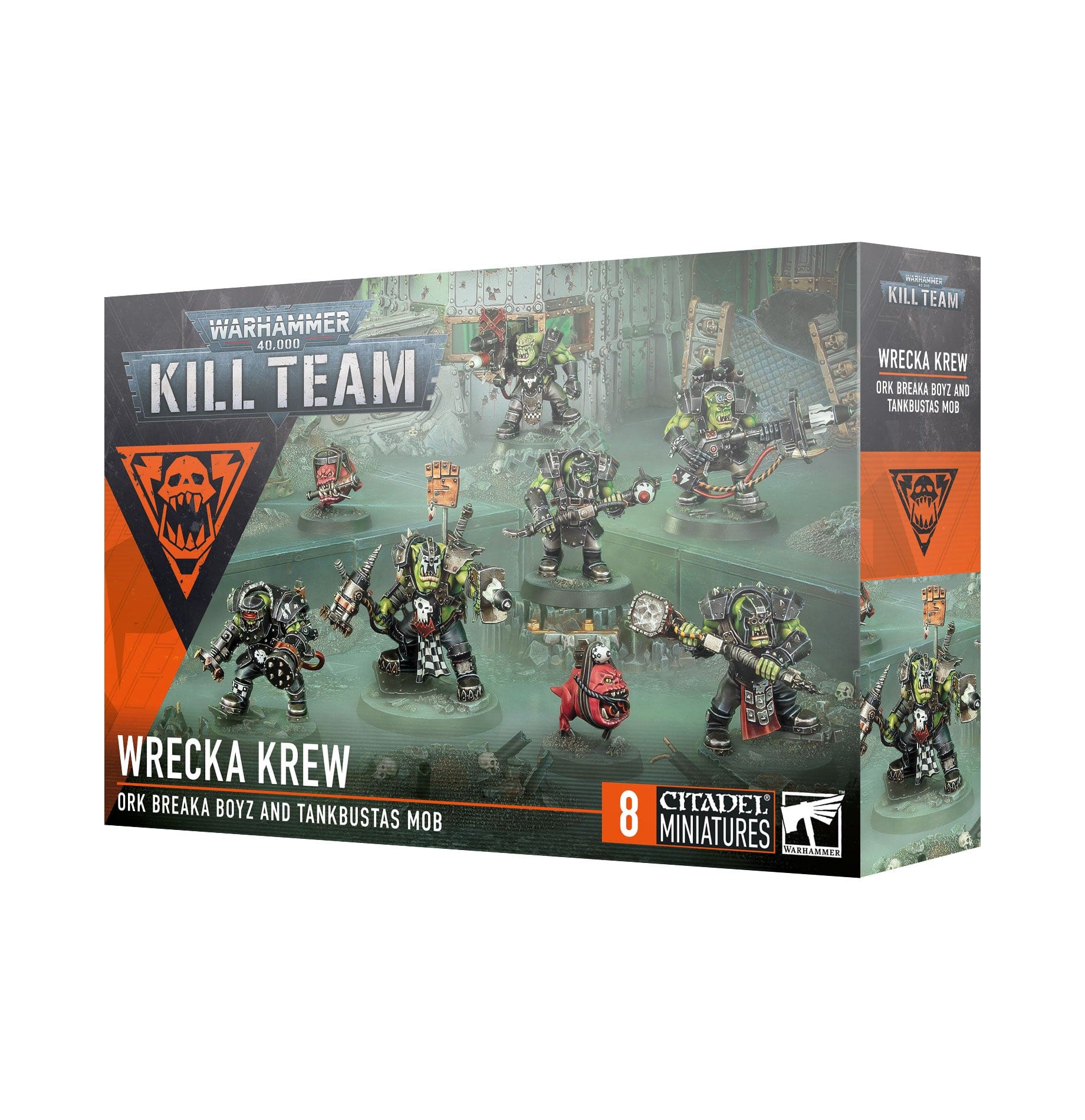 Kill Team Ork Wrecka Krew Breaka Boyz and Tankbustas Mob