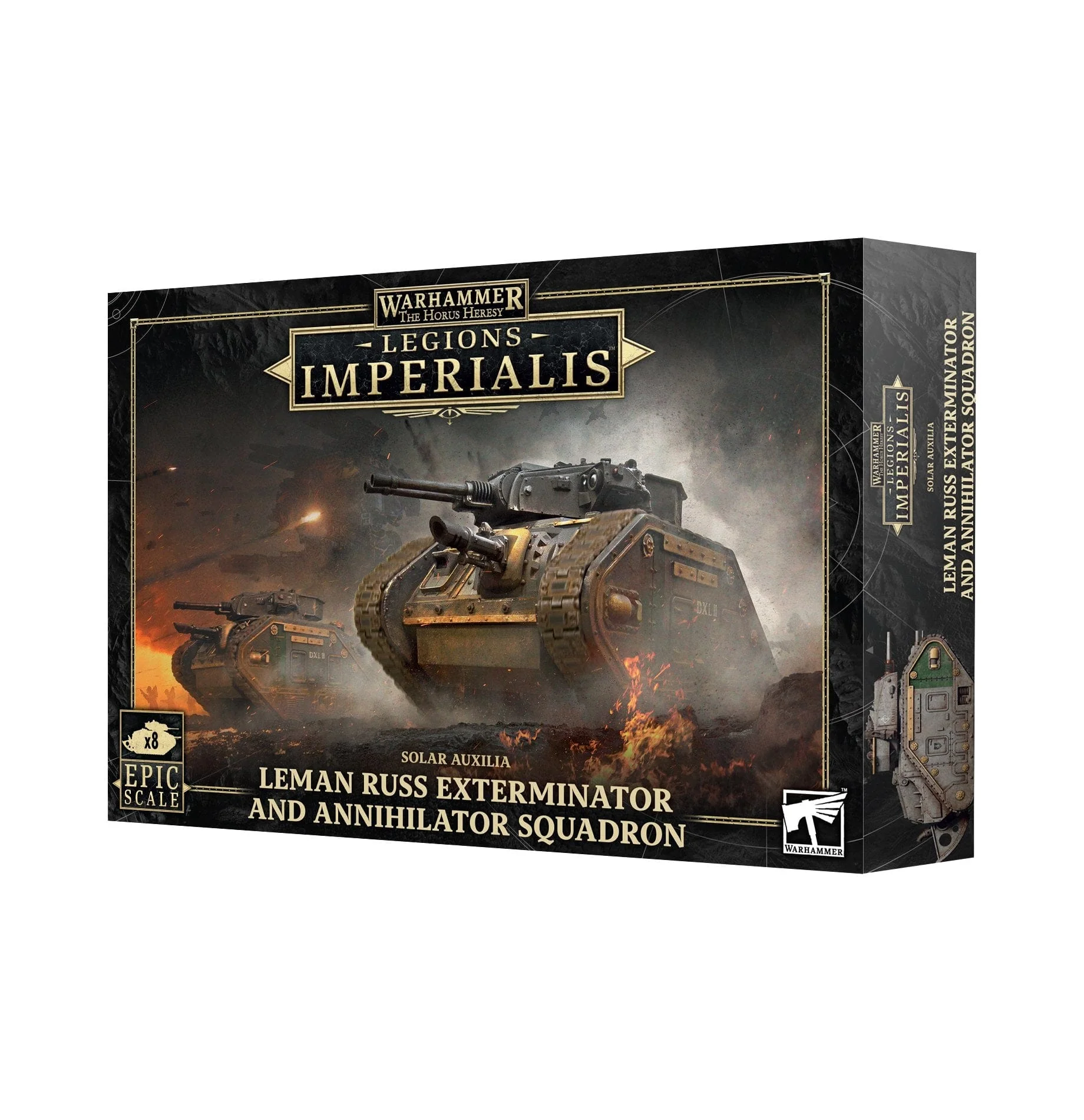 Legions Imperalis Solar Auxilia Leman Russ Exterminator / Annihilator Squadron