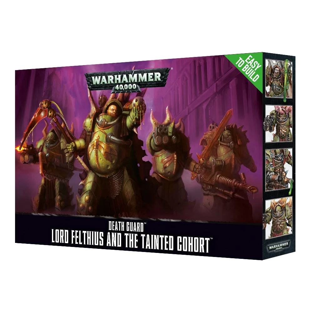 Death Guard Lord Felthius / Lord of Contagion and Blightlord Terminators