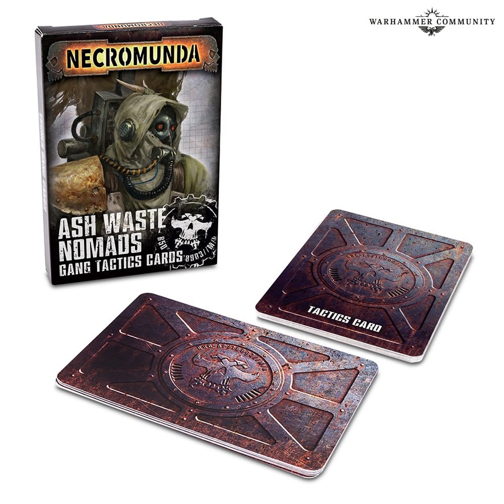Necromunda: Ash Wastes Nomads Gang Tactics Cards