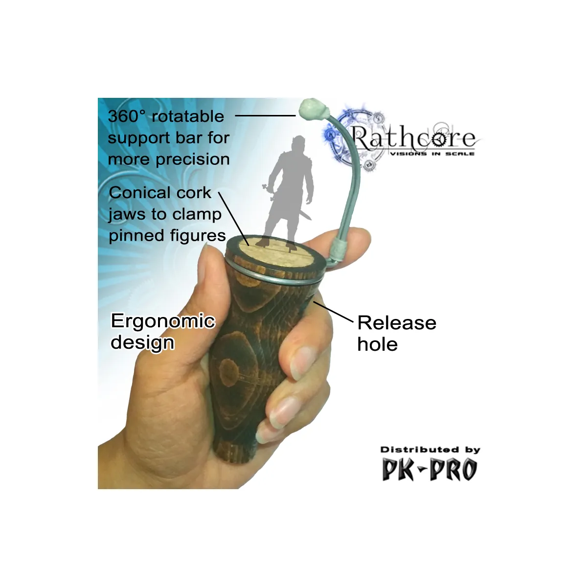 Rathcore Premium Painting Handle V.3 Dark (50mm) - Image 2