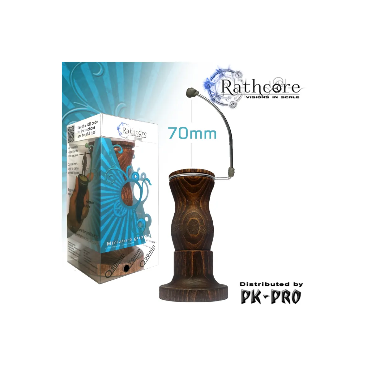 Rathcore Premium Painting Handle V.3 Dark (70mm)