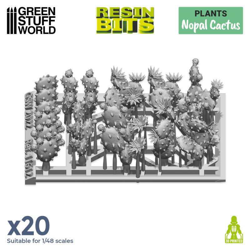 GSW Resin Basing Set - Nopal Cactus - Image 2