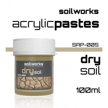 Scale 75 Dioramas Soilworks Ground Pastes 100ml - Dry Soil