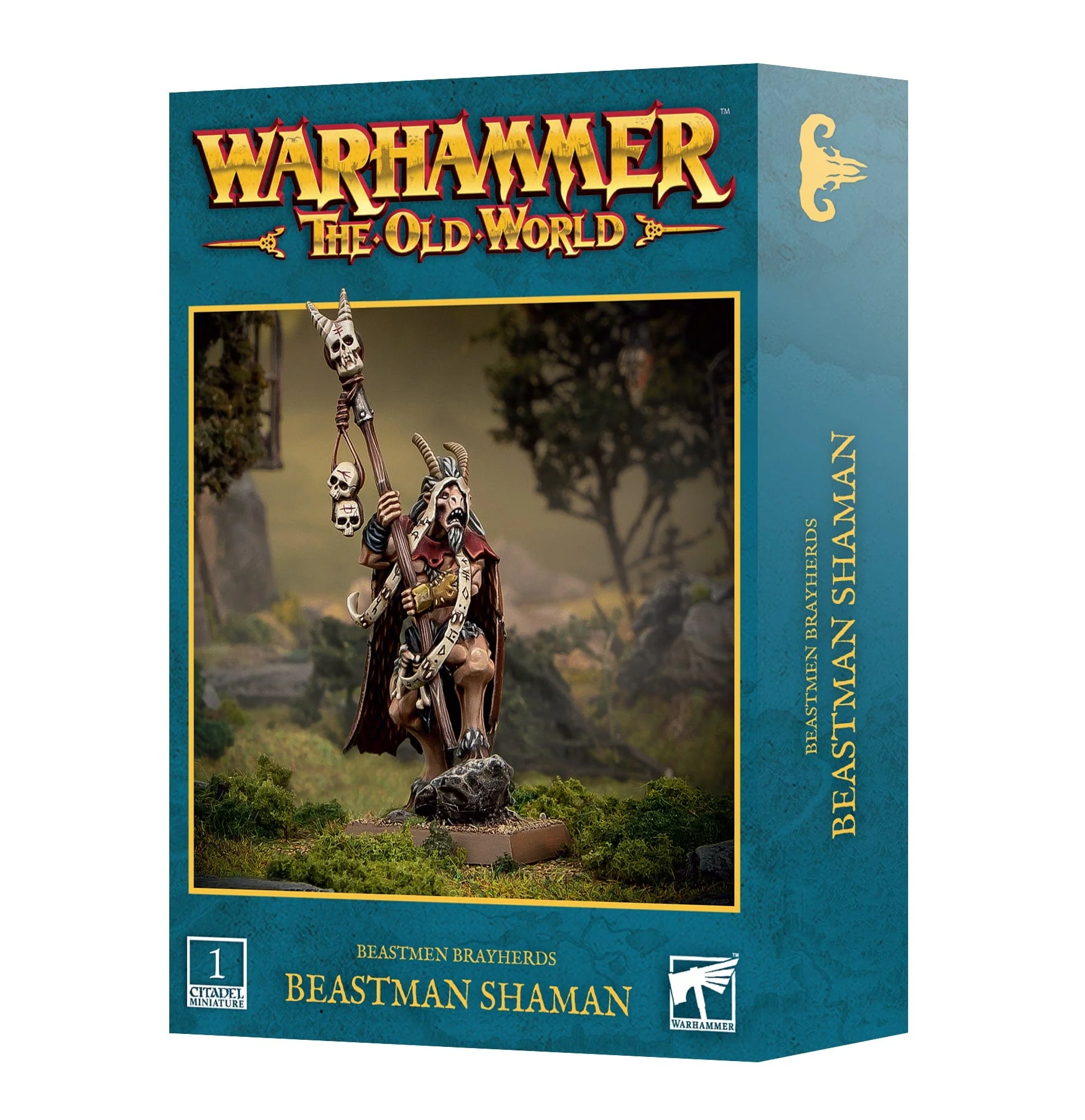 The Old World Beastmen Brayherds Beastman Shaman