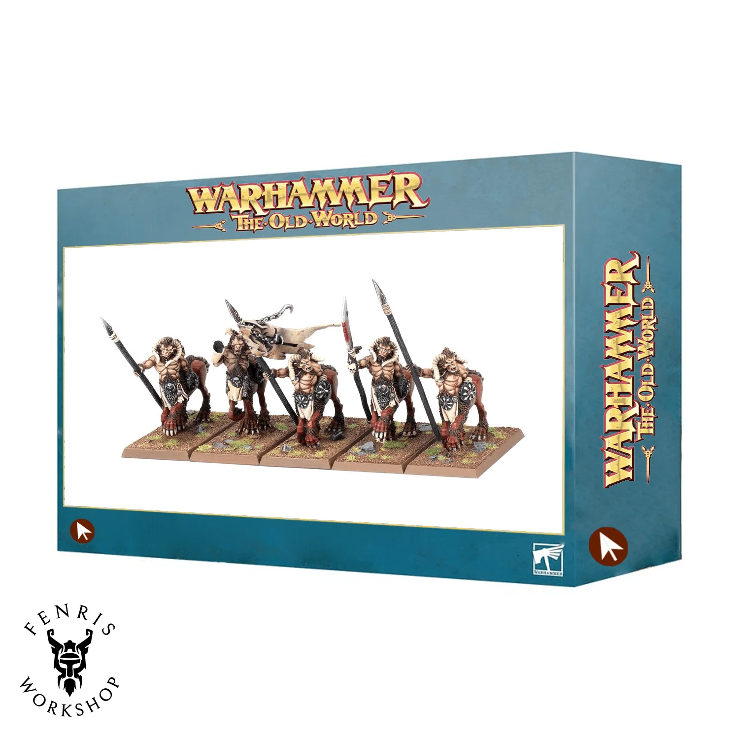 The Old World Beastmen Brayherds Centigor Herd Command
