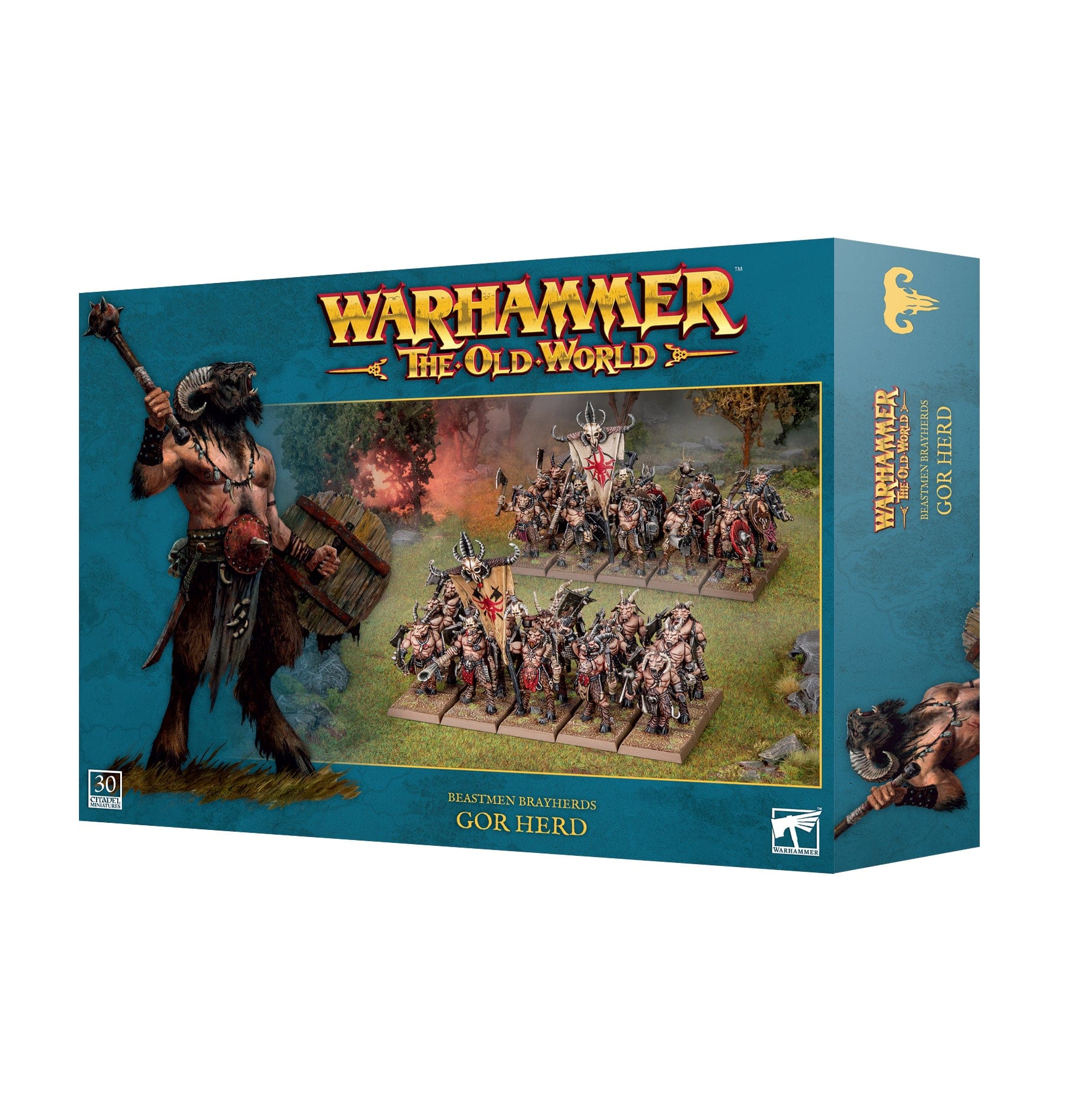 The Old World Beastmen Brayherds Gor Herd
