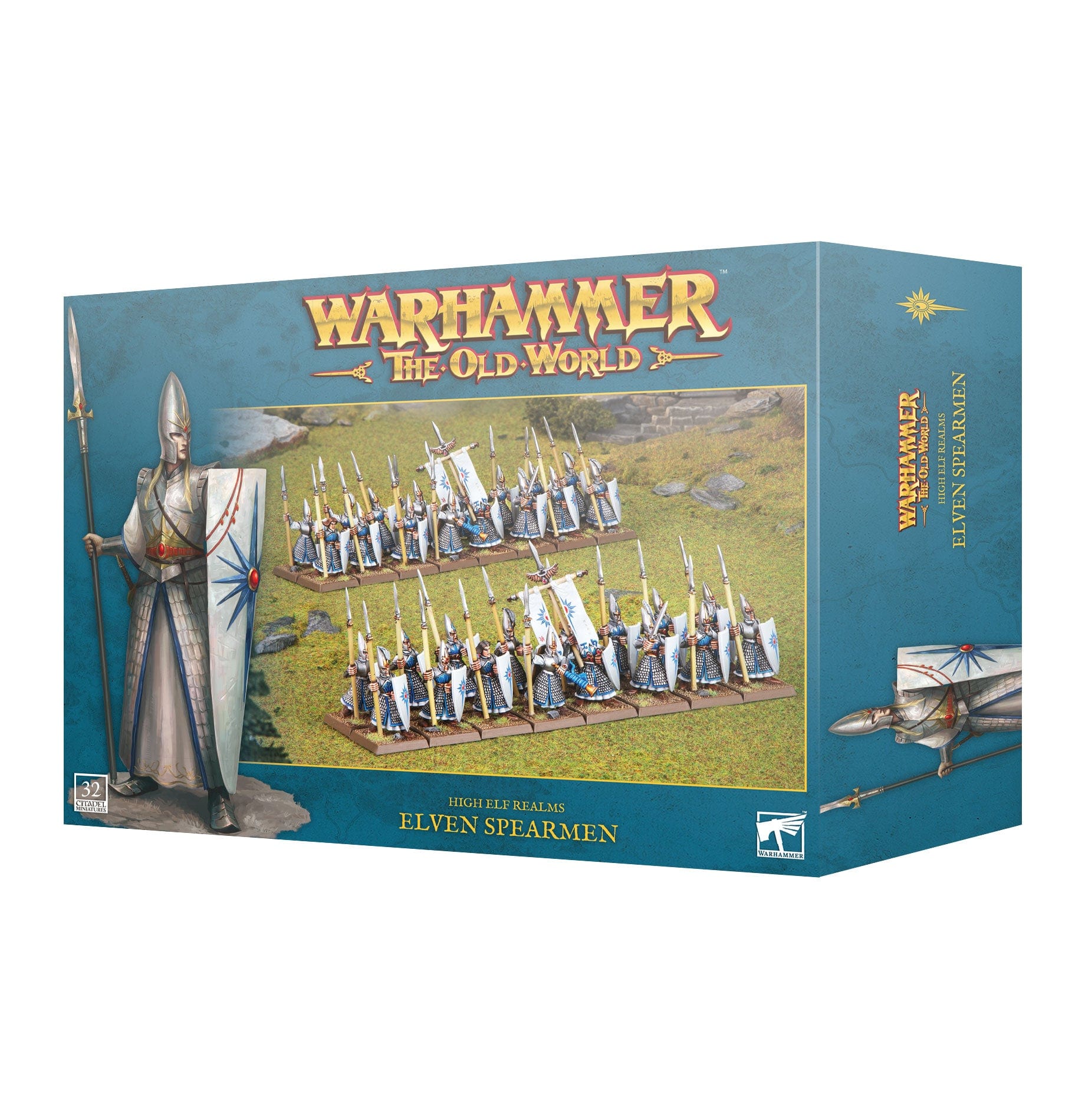 The Old World High Elf Realms Elven Spearmen