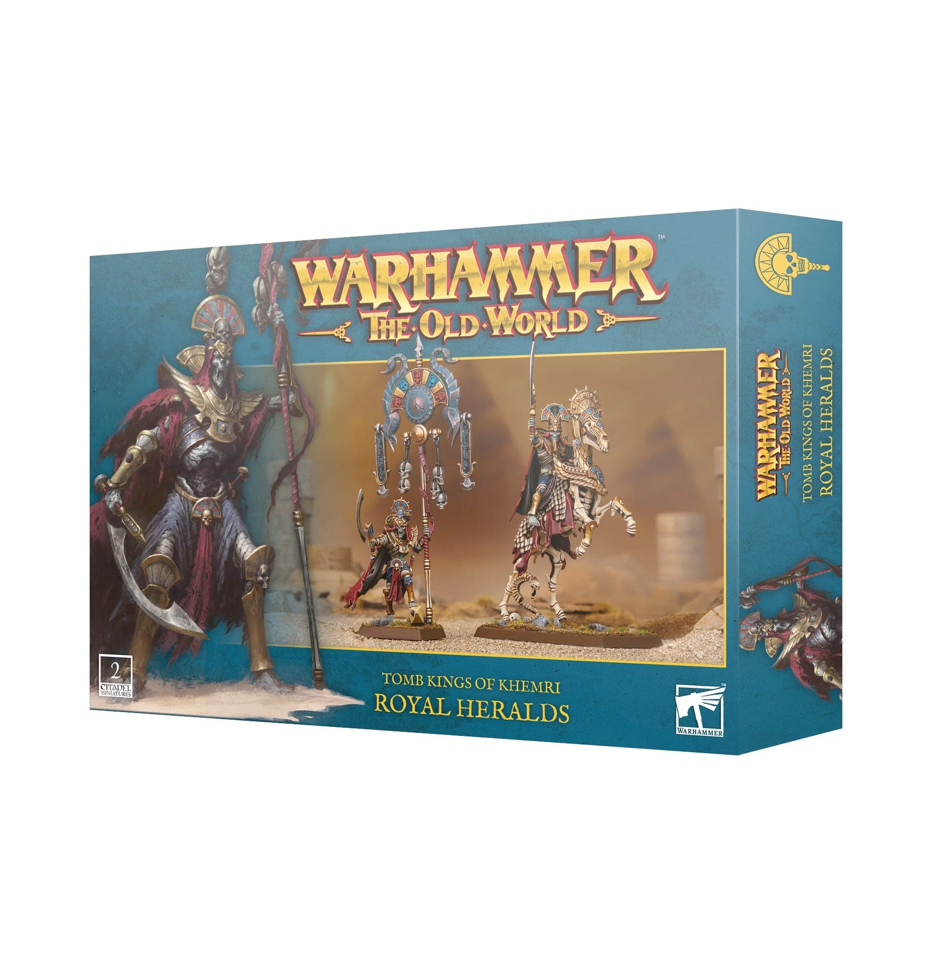 The Old World Tomb Kings of Khemri Royal Heralds