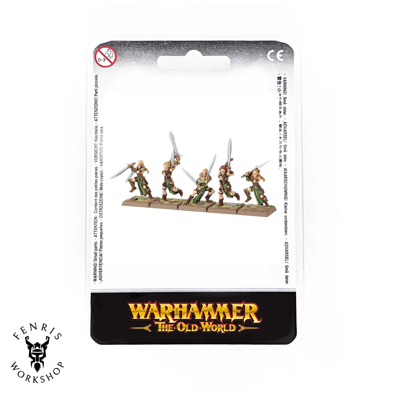 The Old World Wood Elf Realms Wardancer Troupe