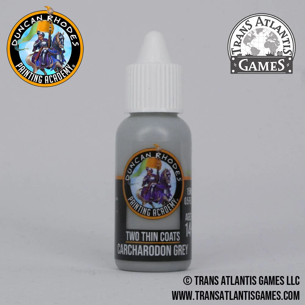 Two Thin Coats by Duncan Rhodes 15ml - Carcharodon Grey