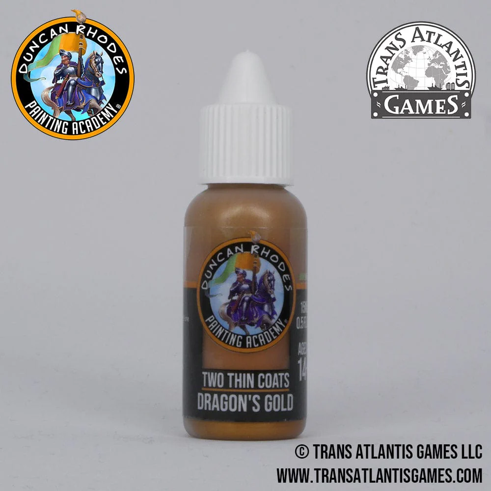 Two Thin Coats by Duncan Rhodes 15ml - Dragon's Gold