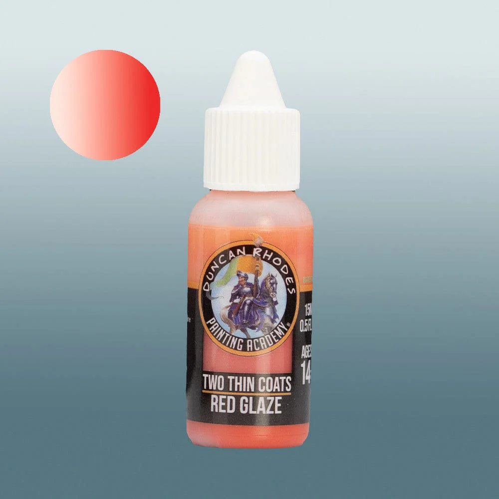 Two Thin Coats by Duncan Rhodes 15ml - Red Glaze