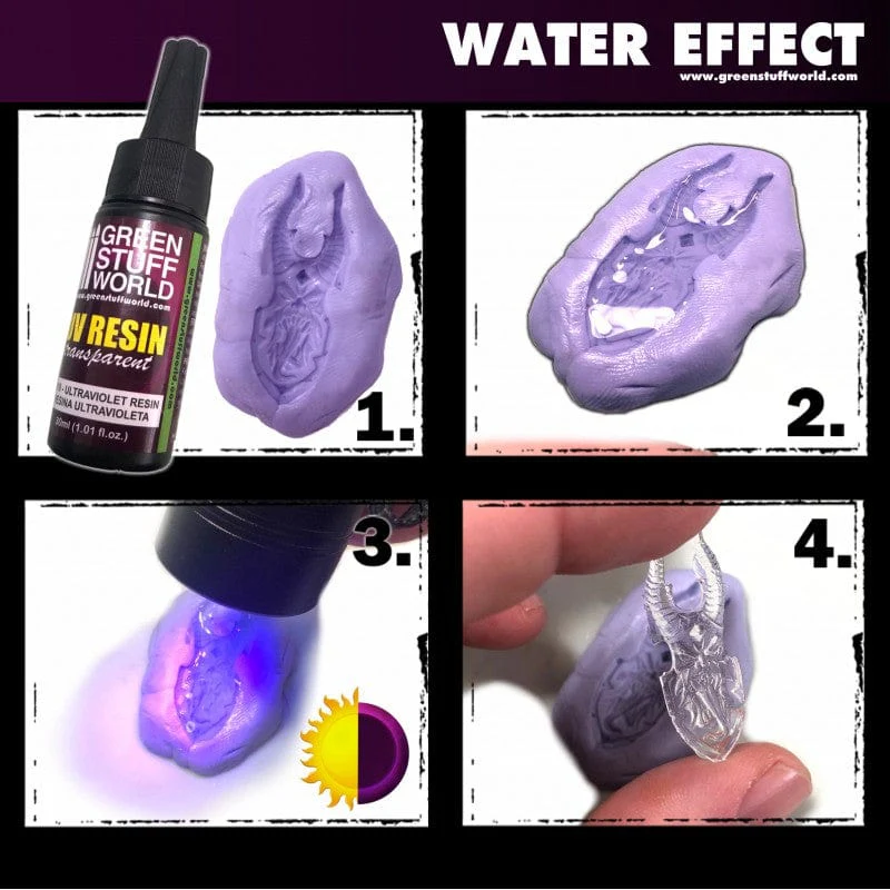 GSW Ultraviolet UV Resin - CLEAR - 17ml - Image 2