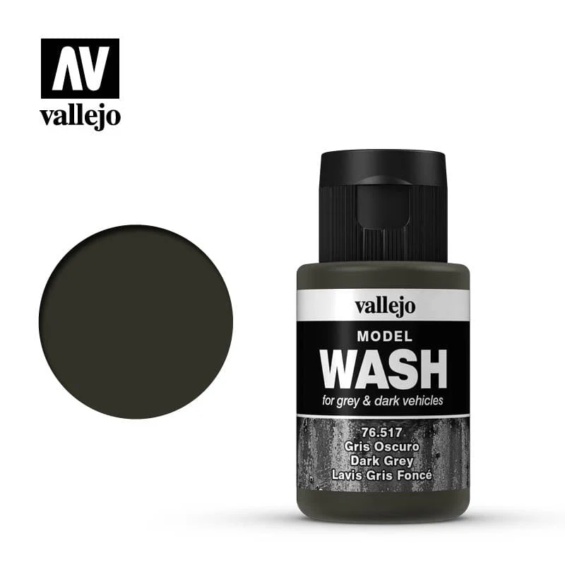 Vallejo Dark Grey Model Wash 35ml