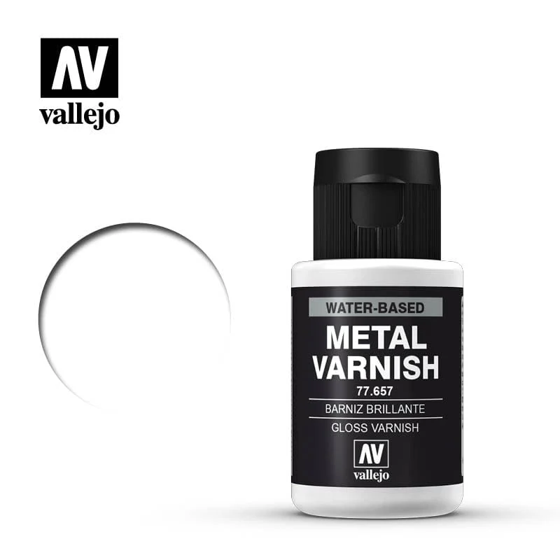 Vallejo Metal Color Gloss Metal Varnish 32ml
