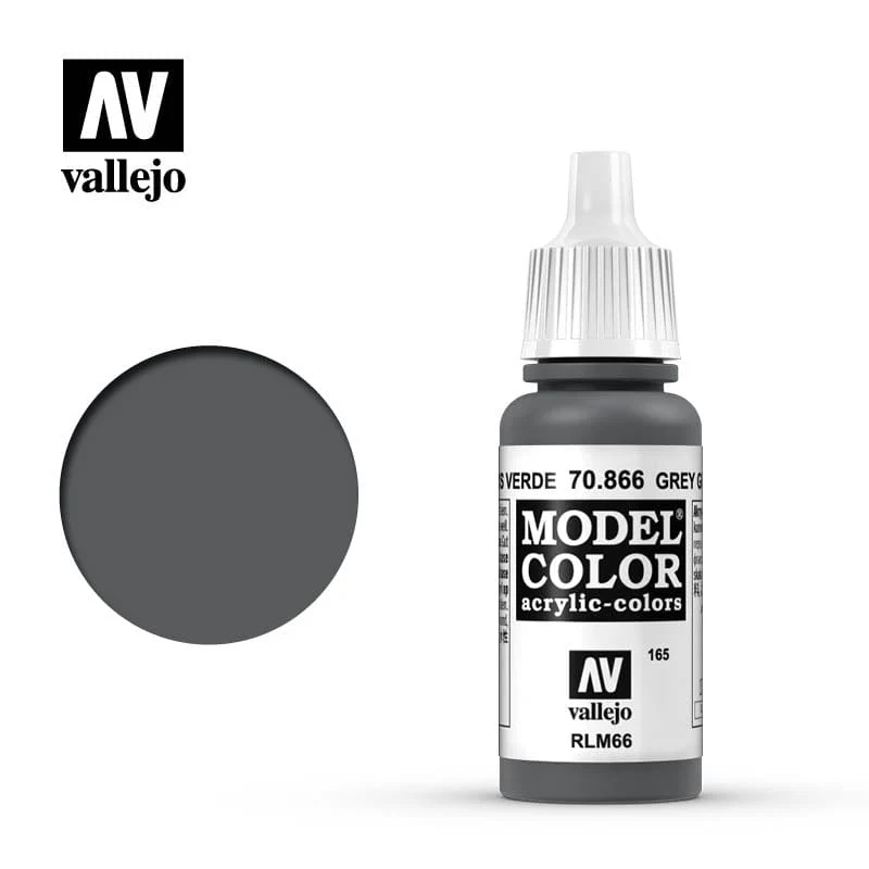 Vallejo Model Color Grey Green 17ml - (184)