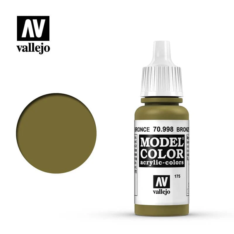 Vallejo Model Color Metallic Bronze 17ml - (201)