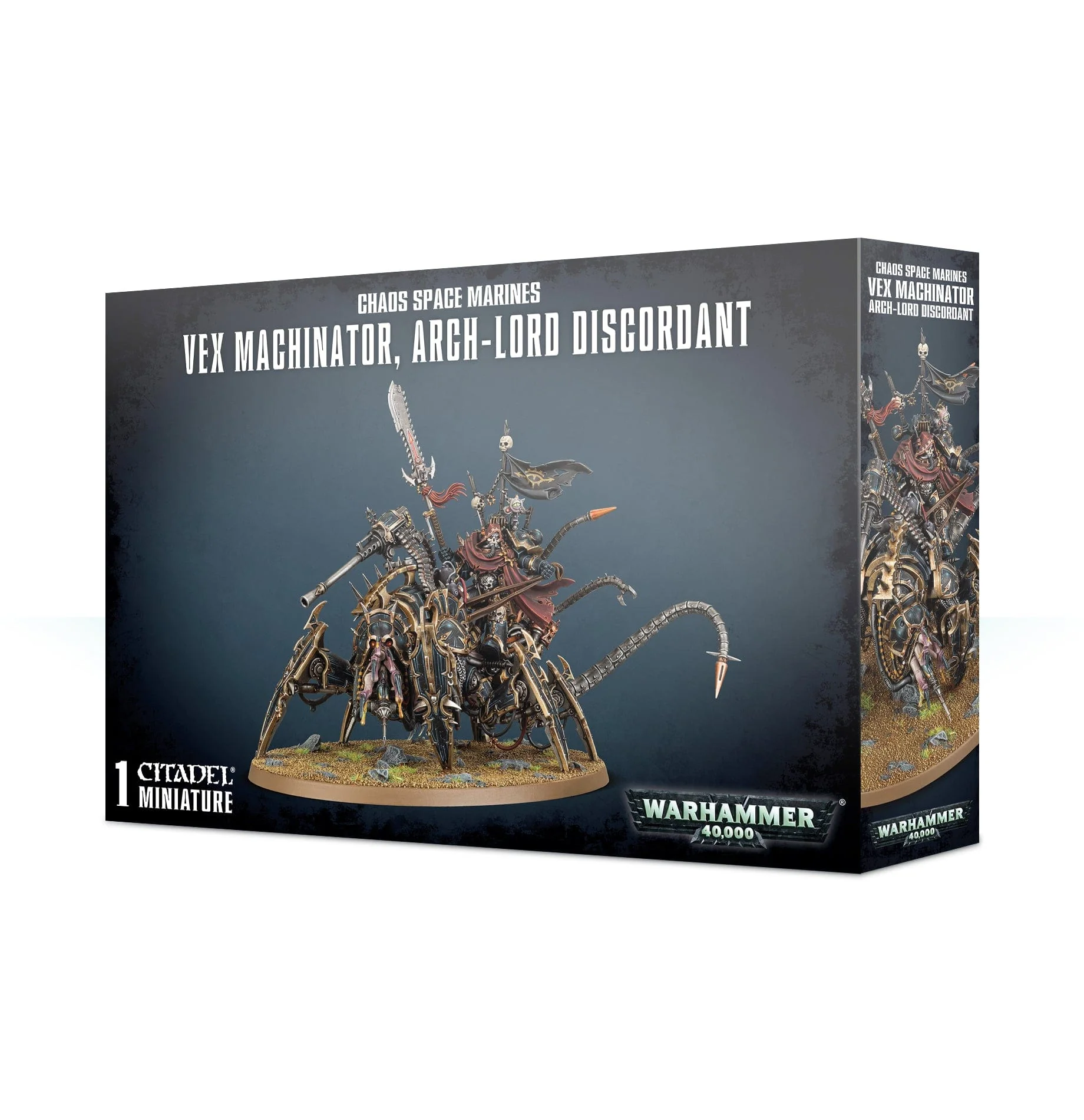 Chaos Space Marines Vex Machinator, Arch-Lord Discordant
