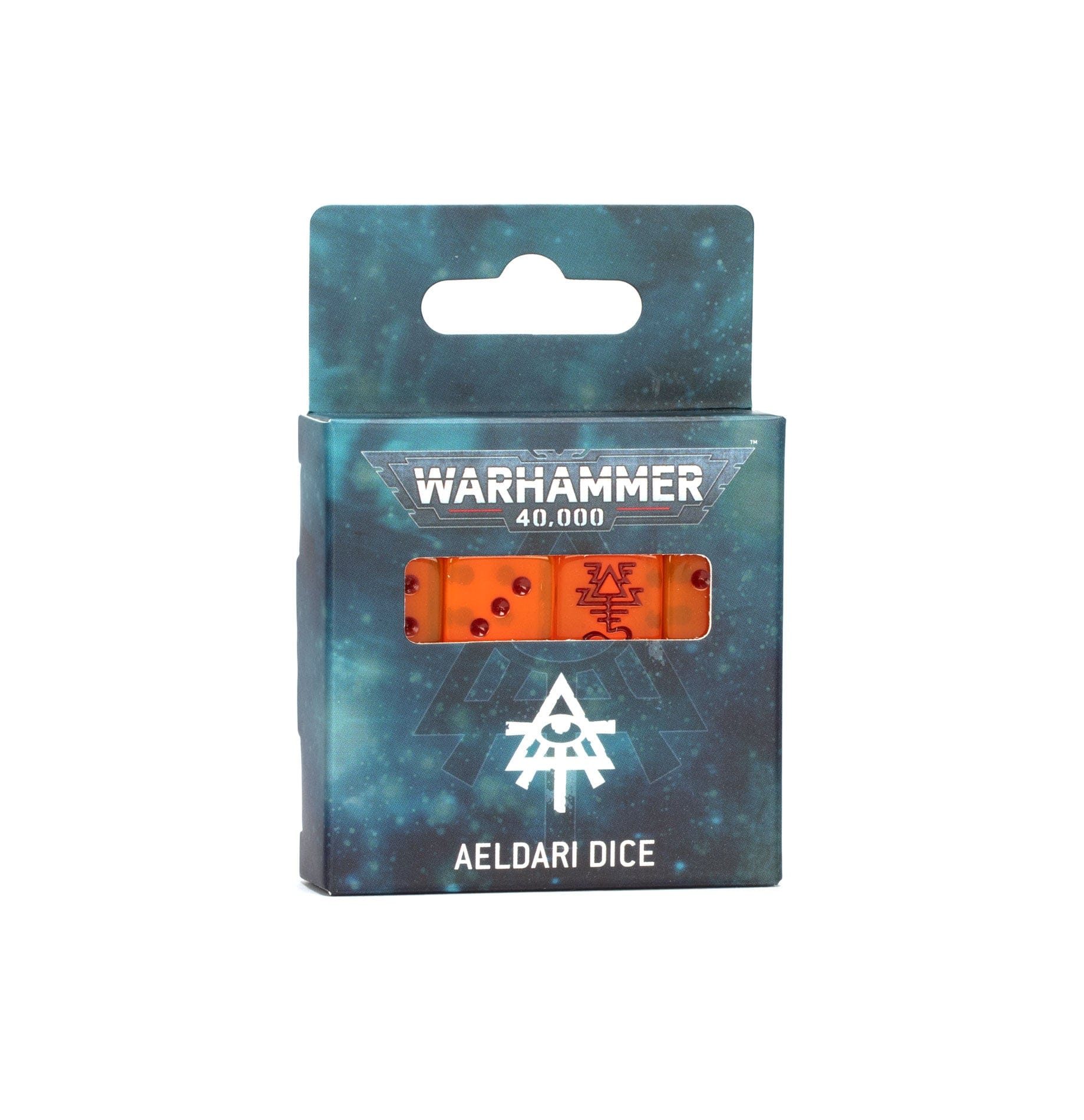 Warhahammer 40k Aeldari Dice set