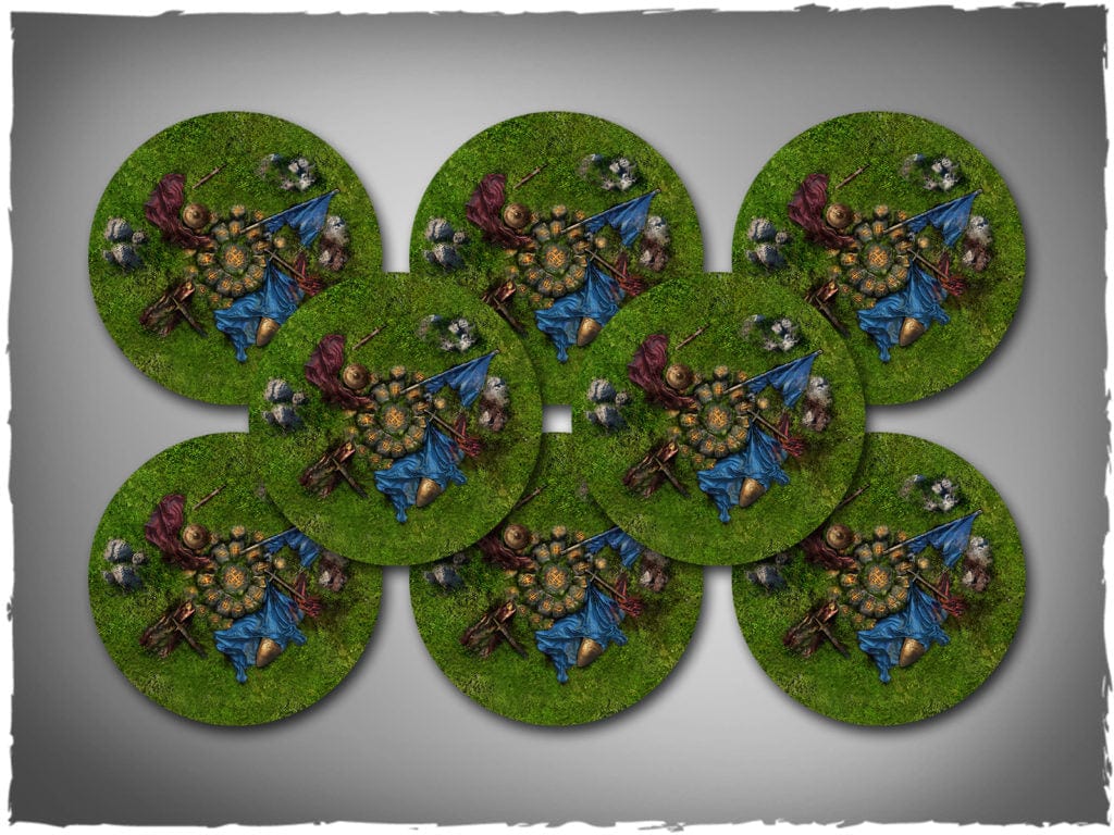 Warhammer Neoprene Objective Markers set - Battlefield