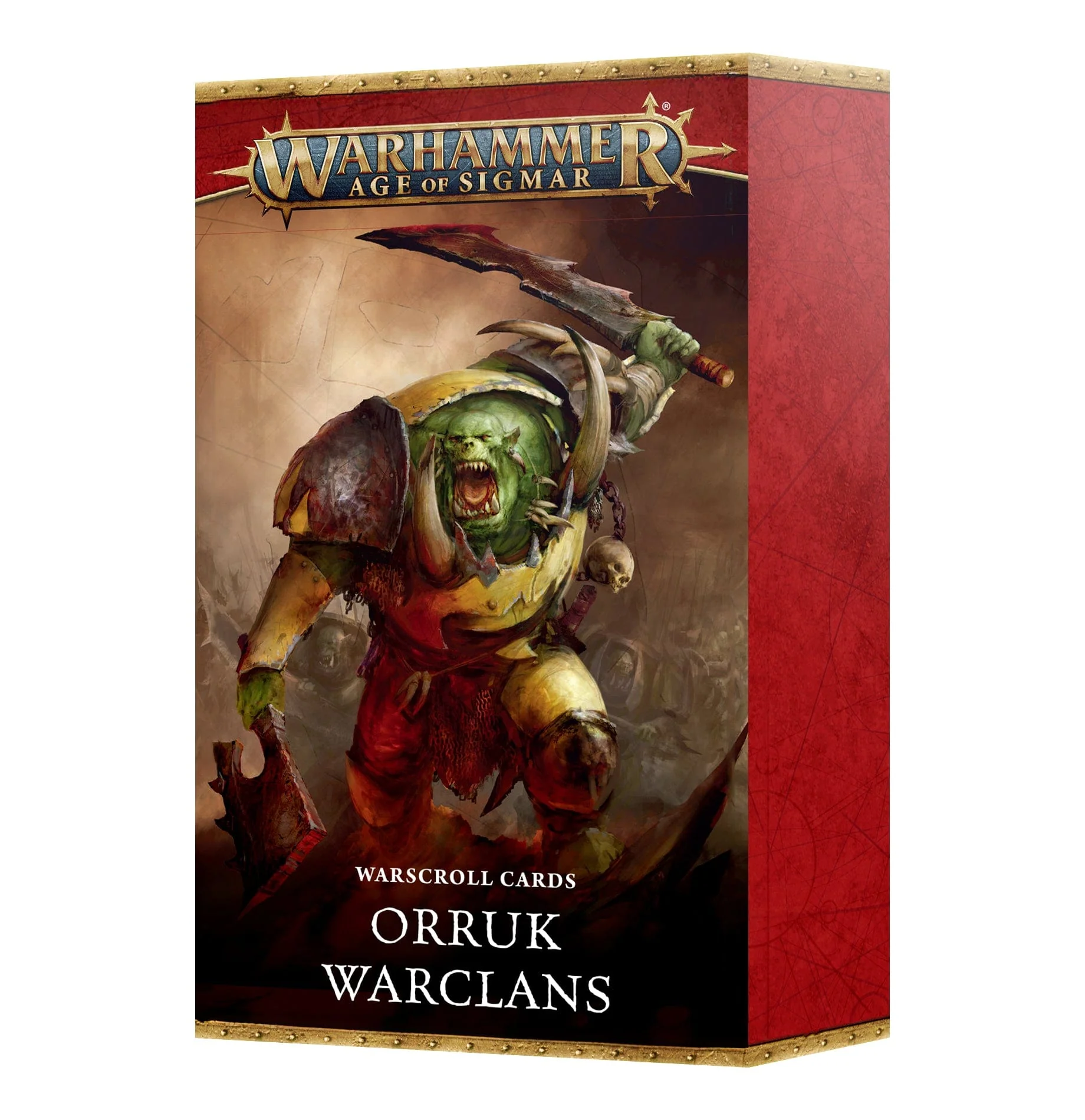 Warscroll Cards Orruk Warclans (ENG)